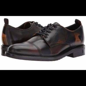 FRYE Officer Mens Lace Up Oxford Shoes